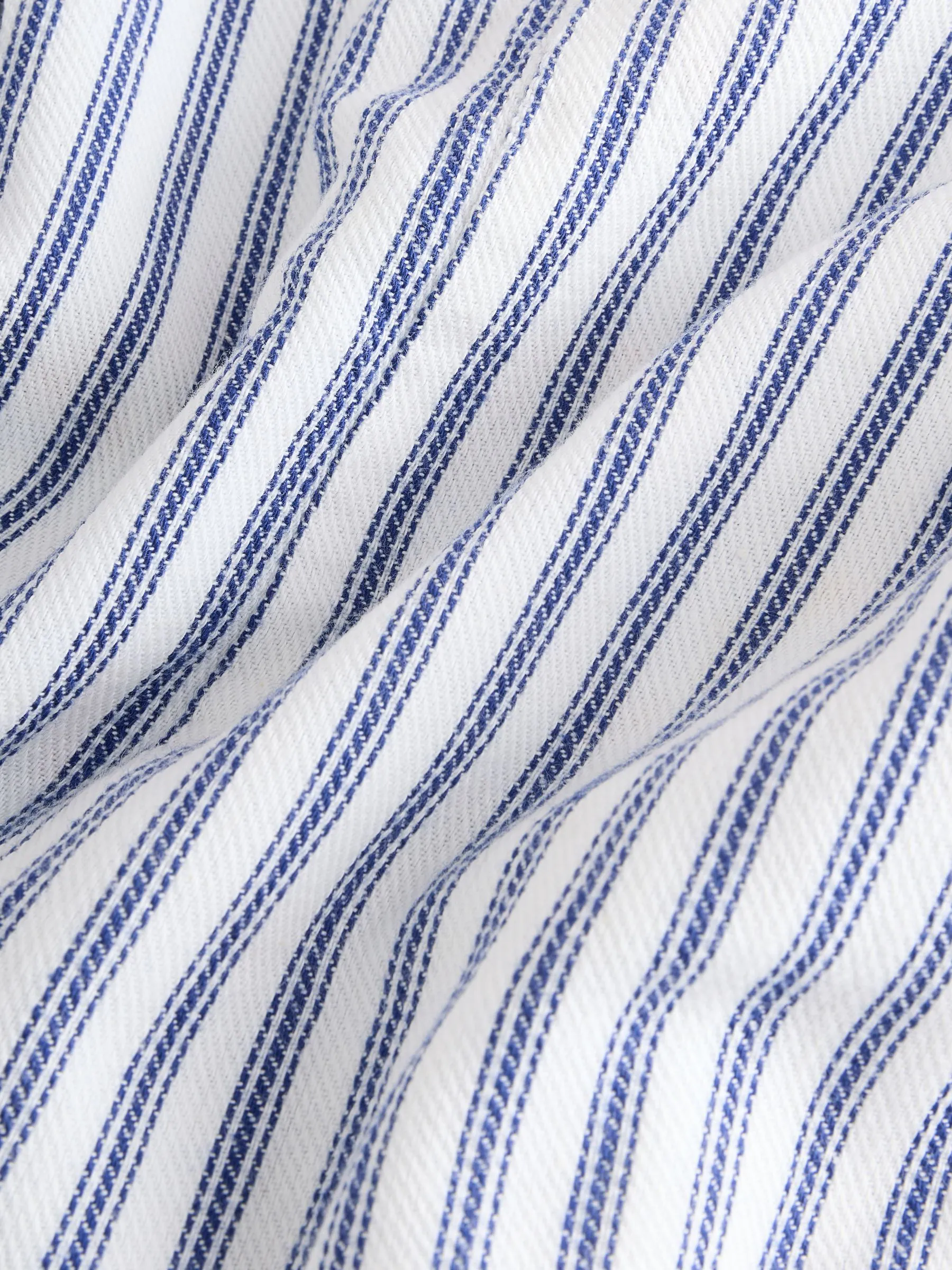 Blauw gestreept - Cath Kidston 100% katoenen Baby bretelbroek