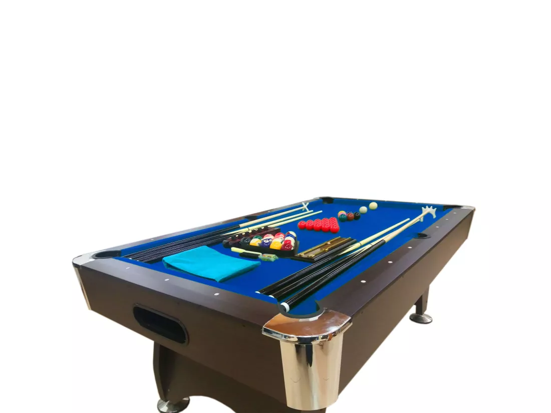 Table de billard 7 Pieds complet d’accessoires – Iron Blue