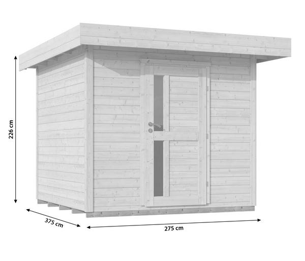 Weka Designhaus 172 Gr. 2, ca. B275/H226/T375