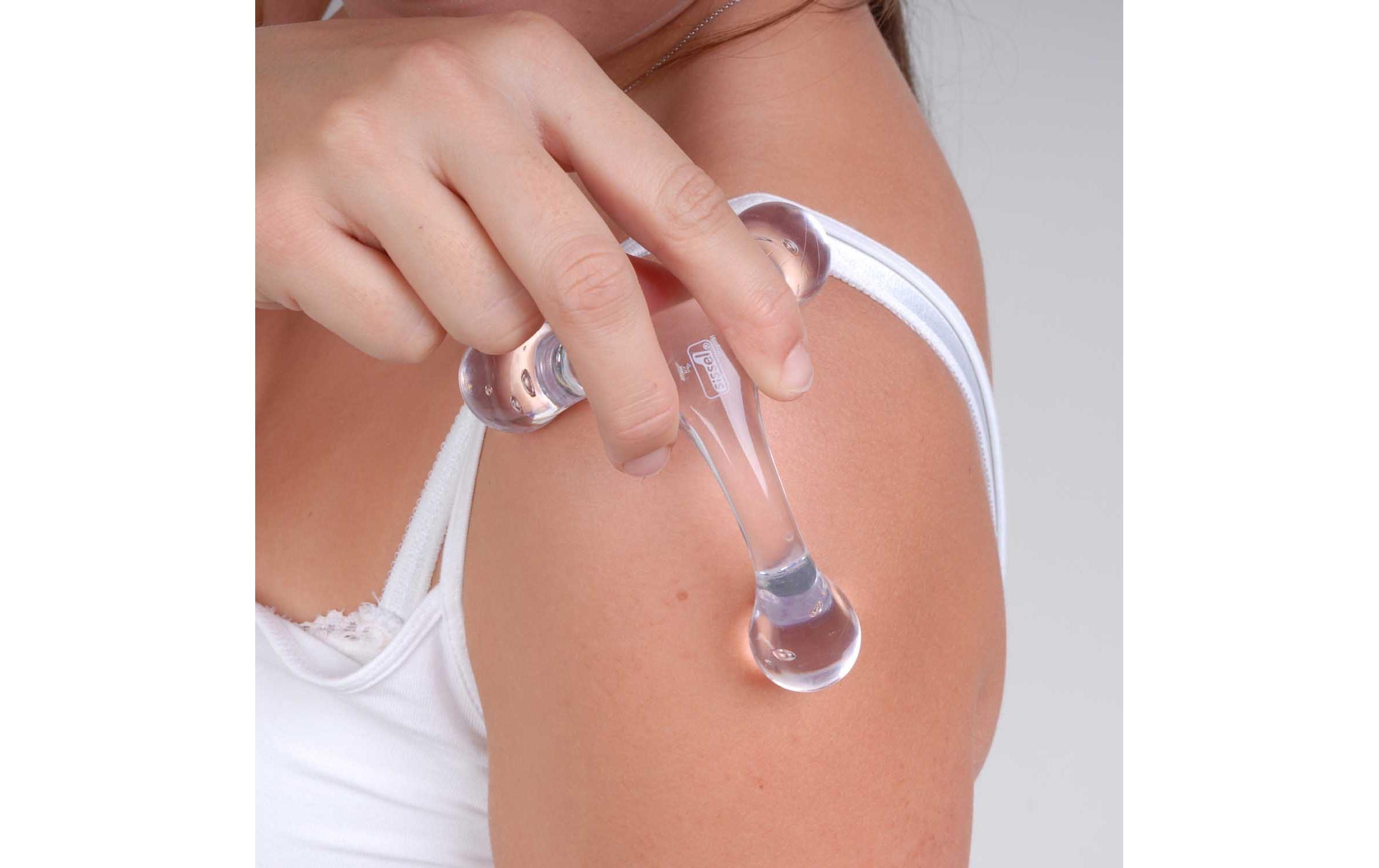 Funmassager cristall 1 StückHandliches Massagegerät