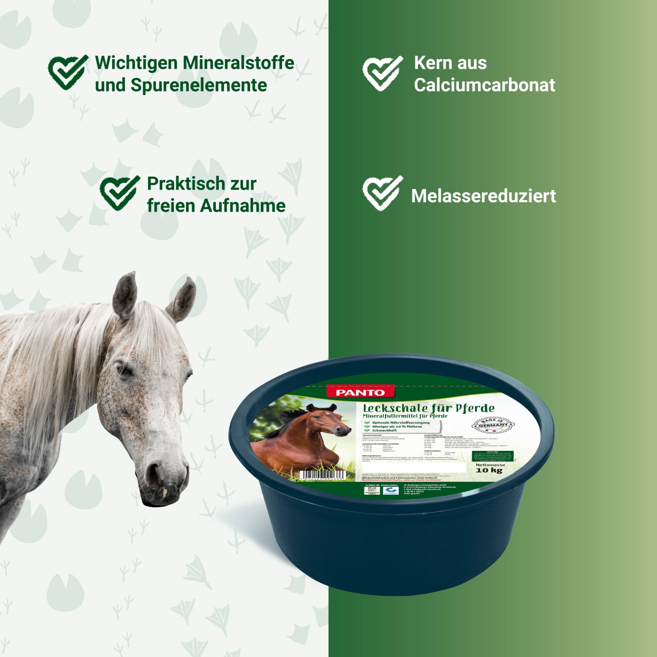 Panto ® MINERALLECKSCHALE FÜR PFERDE 10kg