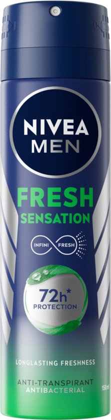 Nivea Deodorant Spray Men Fresh Sensation (150 ml)