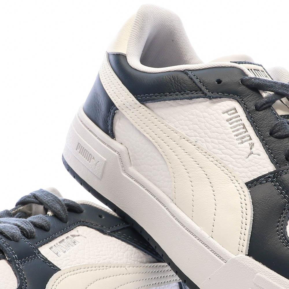 Puma Baskets Blanches/Marine Homme Puma Pro Classic