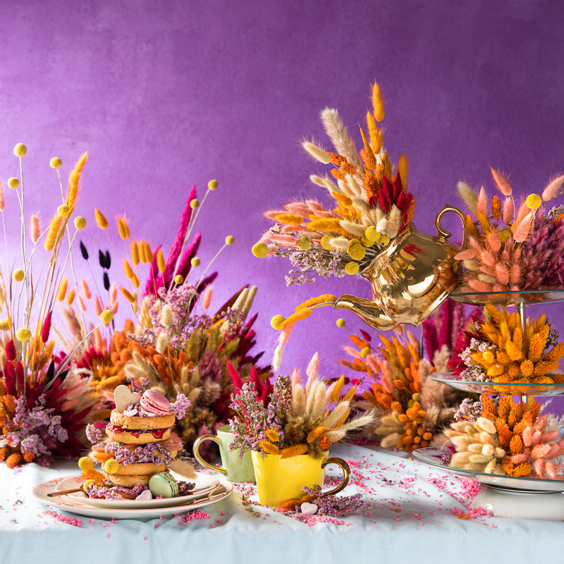 Craspedia geel - 40-50 cm