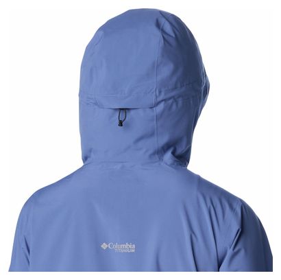 Veste Imperméable Femme Columbia Ampli-Dry II Bleu