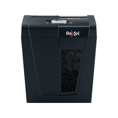 Rexel Secure X8 - destructeur de documents coupe croisée - 8 feuilles - Corbeille 14 litres