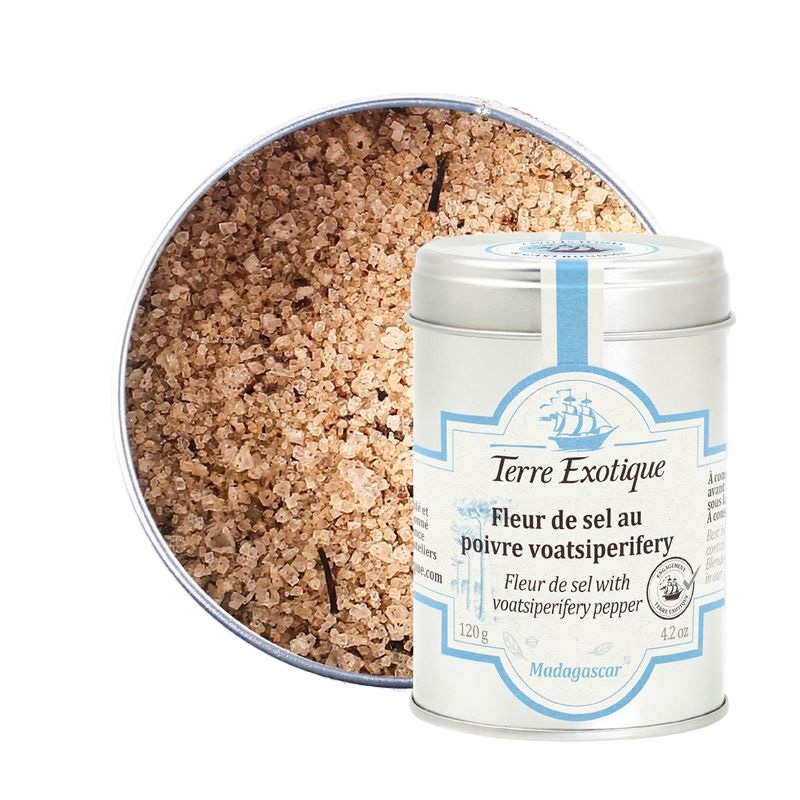 Fleur de sel au poivre Voatsiperifery