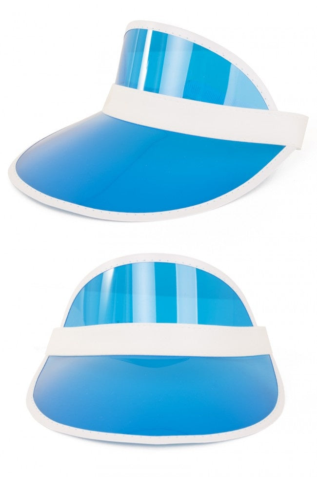 Zonneklep Blauw