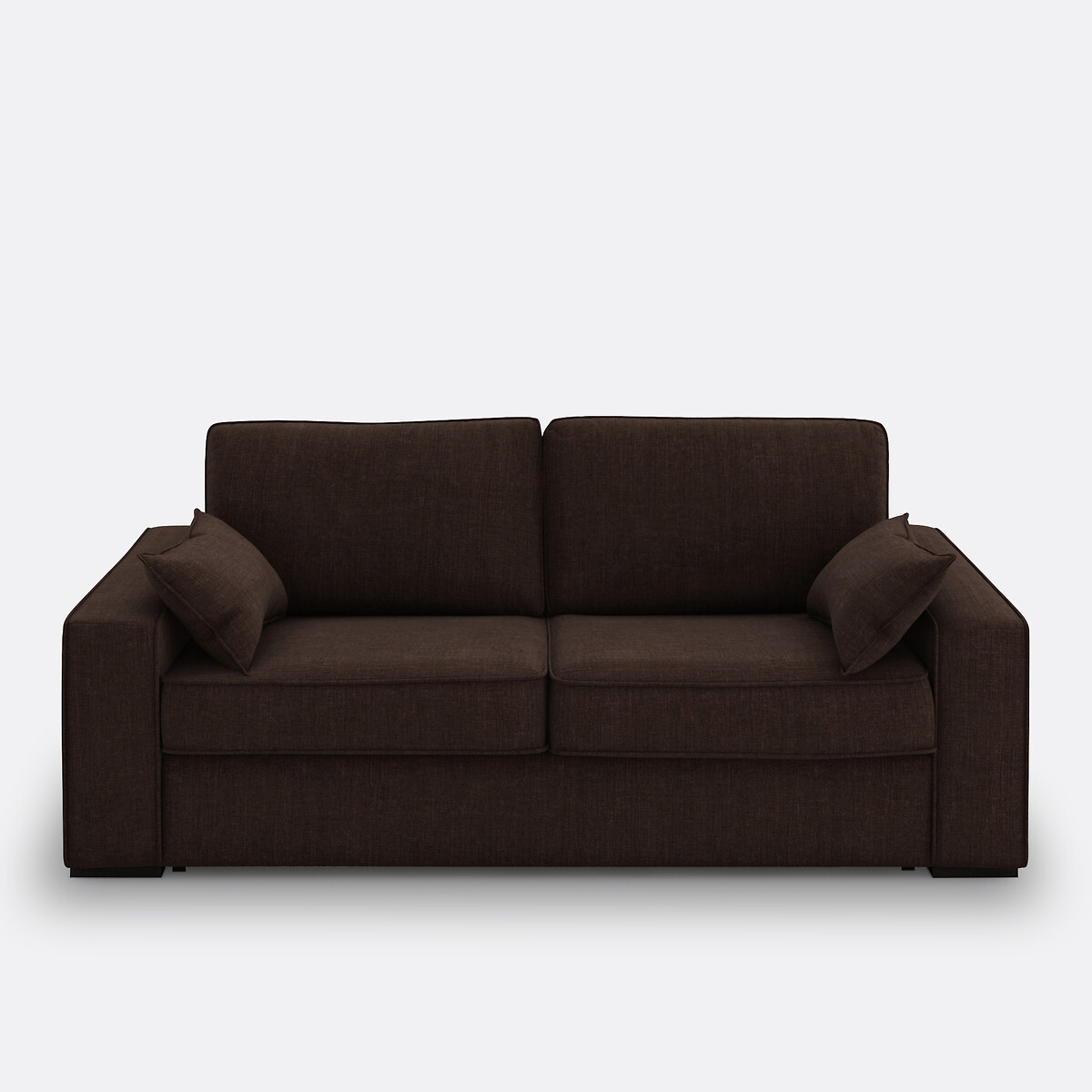 LA REDOUTE INTERIEURS<br>Sofá cama em algodão/linho, espuma, Cécilia
