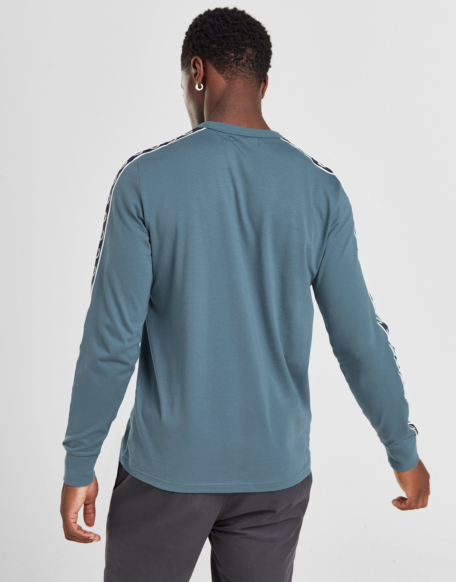 Fred Perry T-shirt Manches Longues Tape Ringer Homme