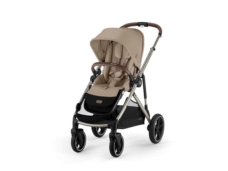 CYBEX Gold Kinderwagen Gazelle S Beige Kinderwagen mit 20 Kombinationen