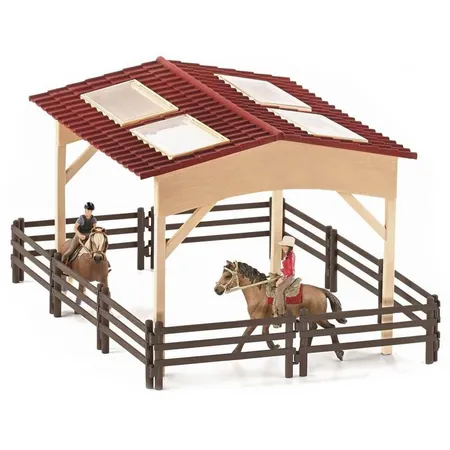 Schleich® 42103 Pferdehof mit Zubehör