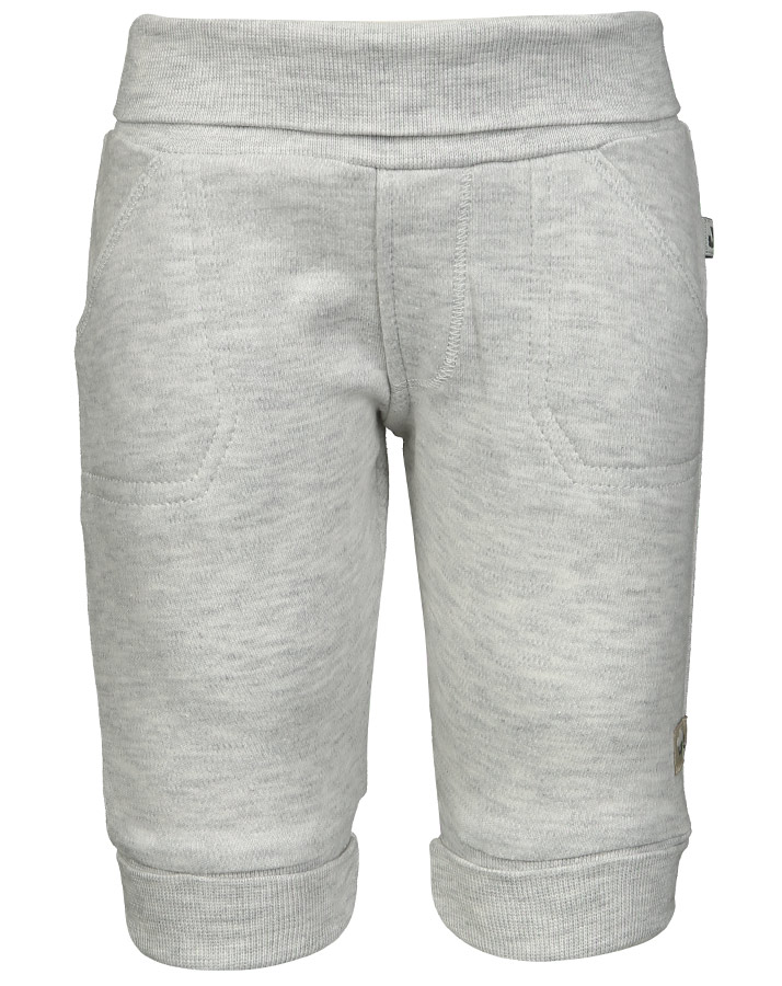 Jersey-Schlupfhose SPORTY in hellgrau melange