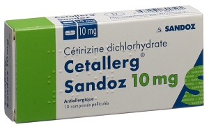 CETALLERG Sandoz Filmtabletten 10mg, 10 Stück