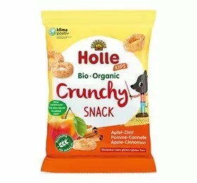 Holle Crunchy Snack m. Æble & Kanel Ø - 25 g.