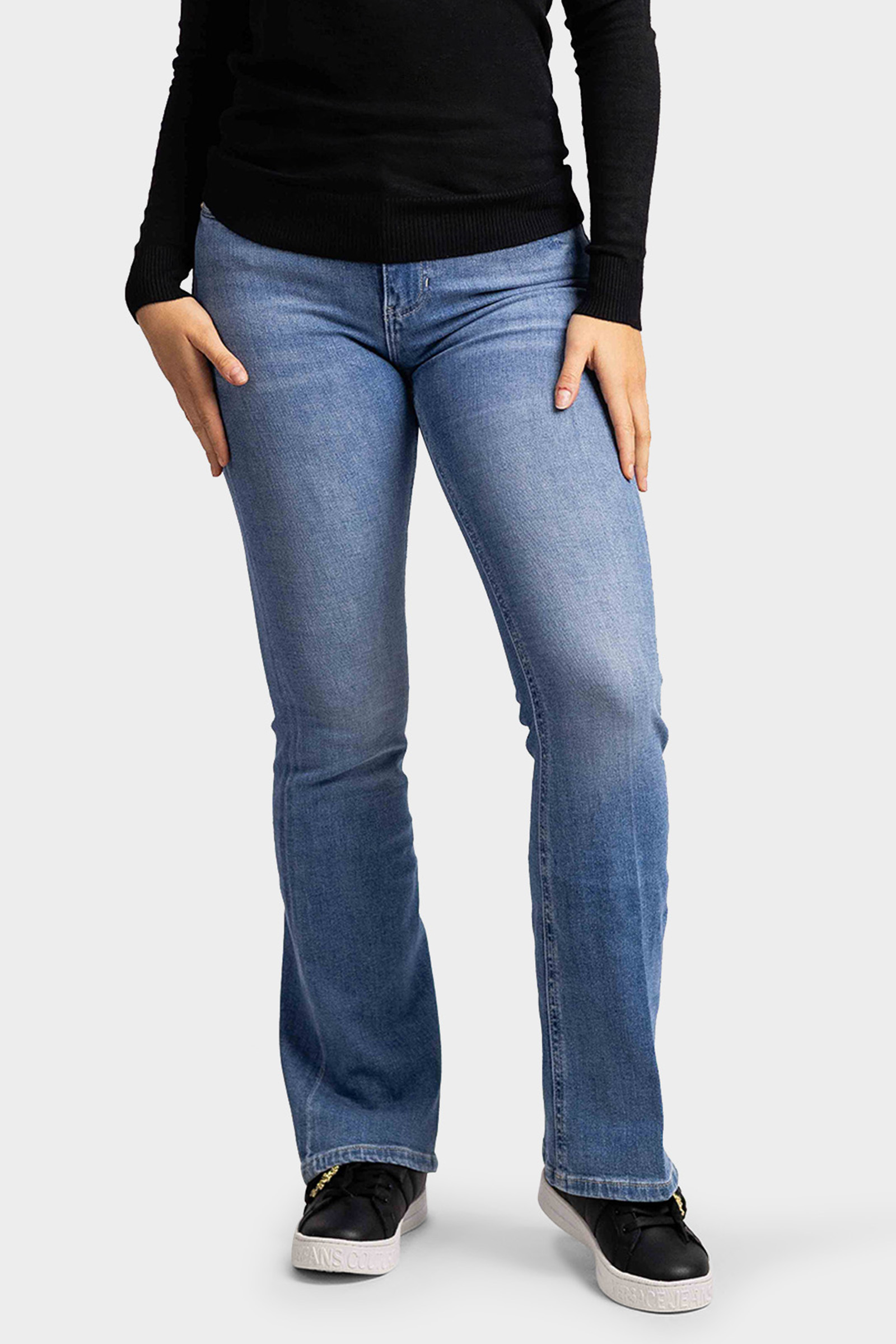Guess Sexy Flare Jeans Dames Blauw