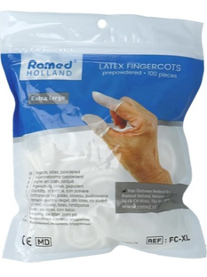 Romed Vingercondooms Latex XL 100ST