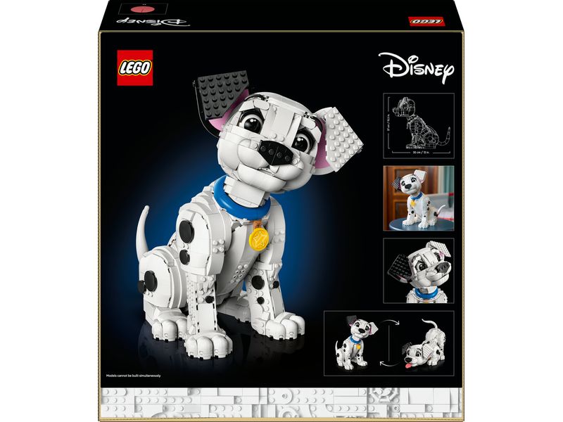 LEGO® Disney Classic Welpe aus 101 Dalmatiner 43269 Baubares Modell für erwachsene Disney Fans