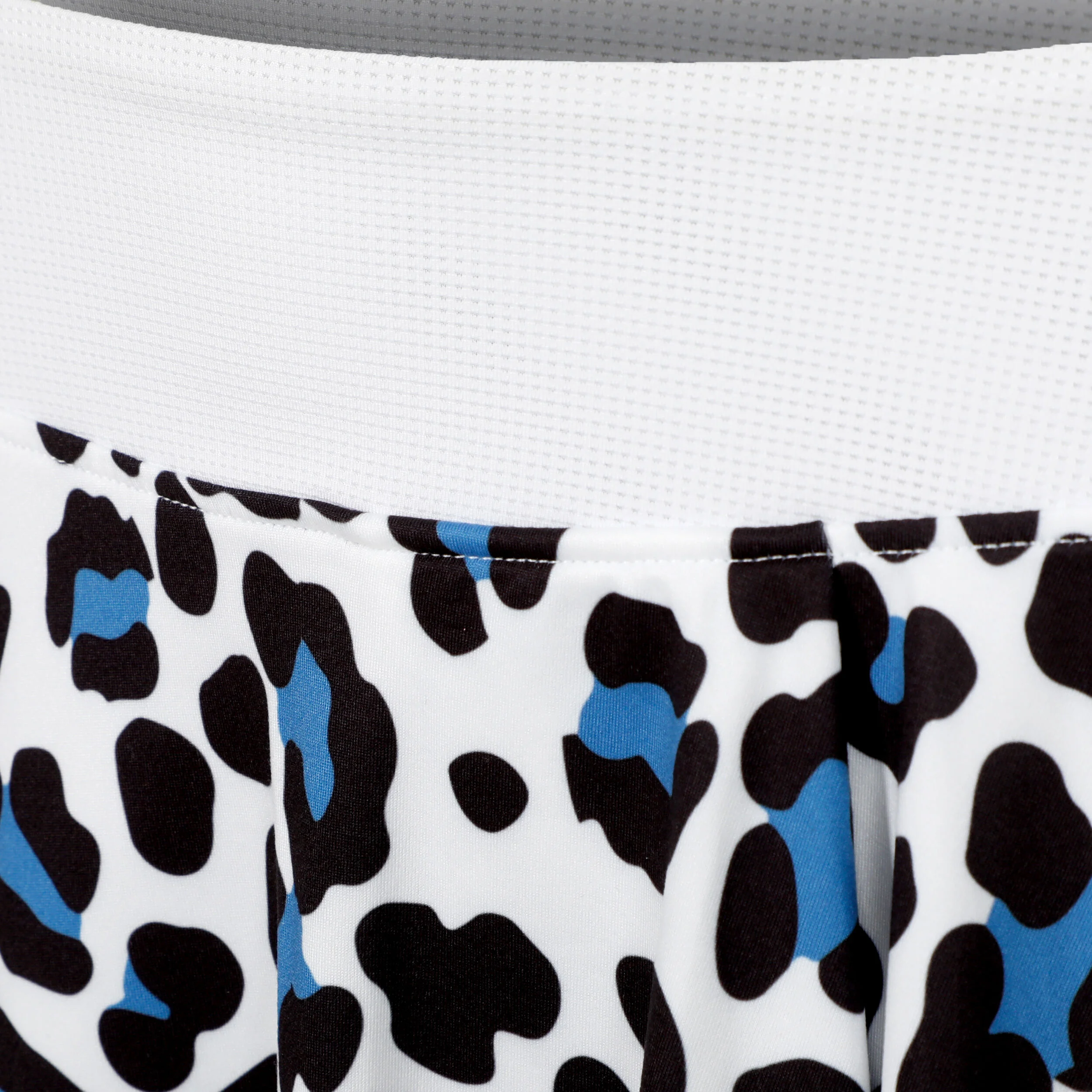BIDI BADU Leoparty Styles Printed Wavy Jupe Femmes - Blanc , Noir