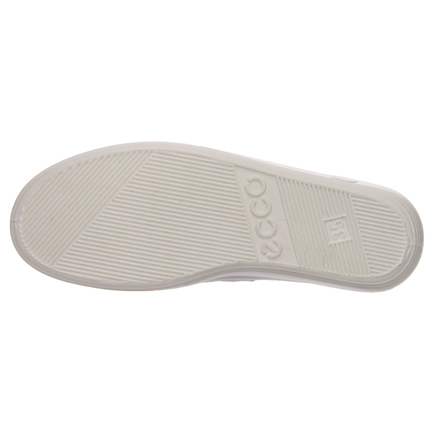 Ecco Halbschuh weiß weiss/weiss kombi