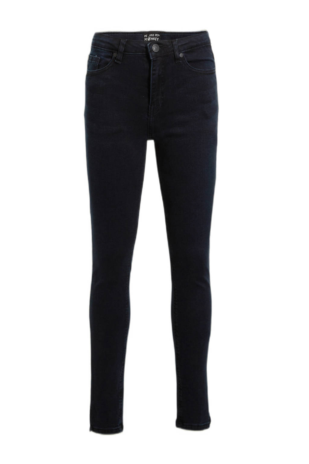 Me & My Monkey skinny jeans donkerblauw