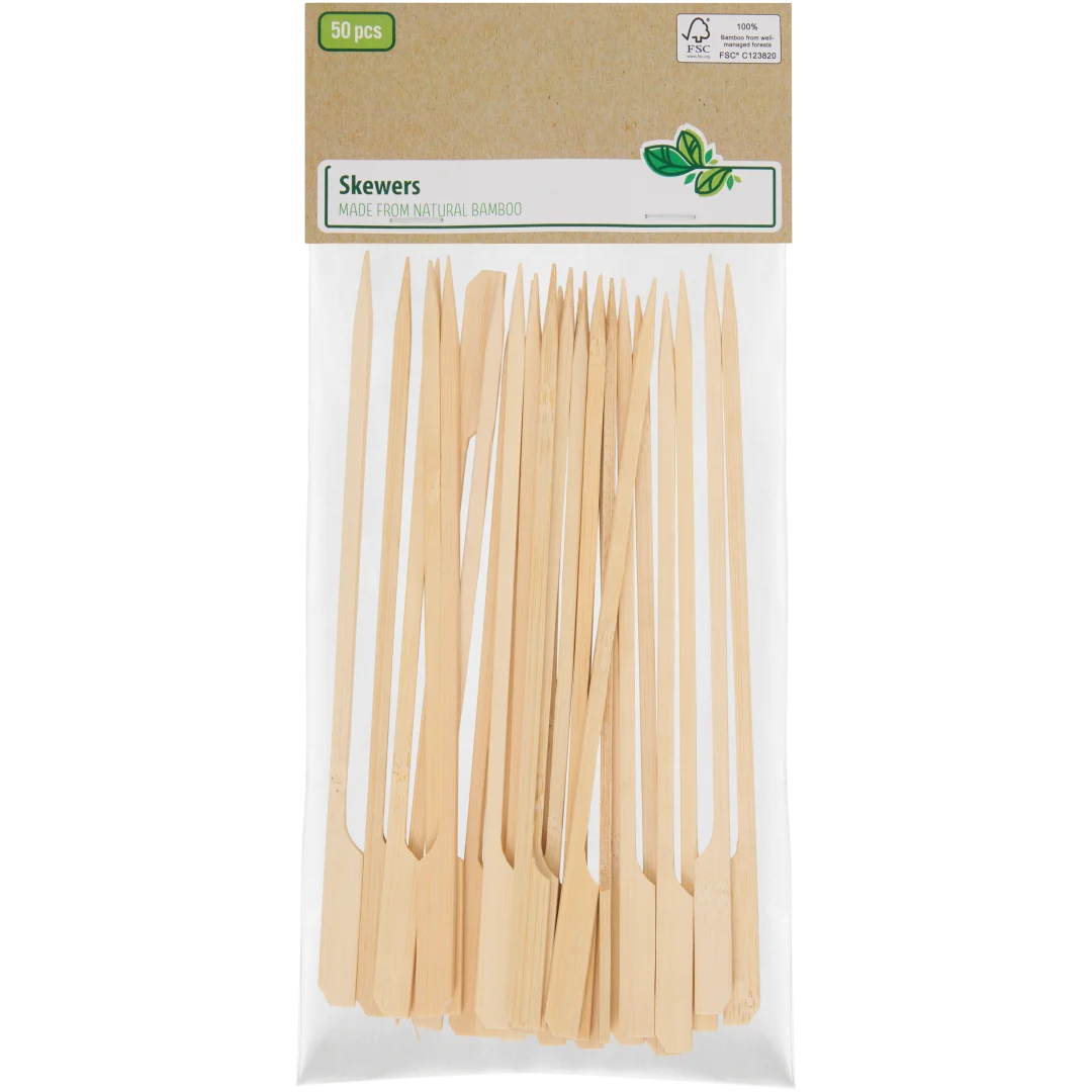 Bamboe sateprikkers 50 stuks