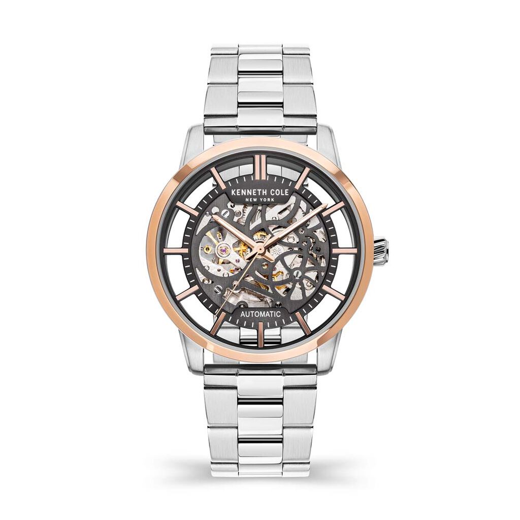 Montre Kenneth Cole Automatic Argenté