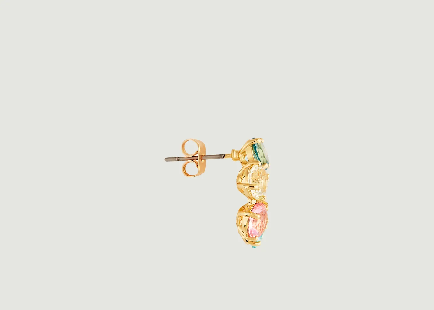 Boucles d'oreilles créoles La Diamantine Cercle Les Néréides