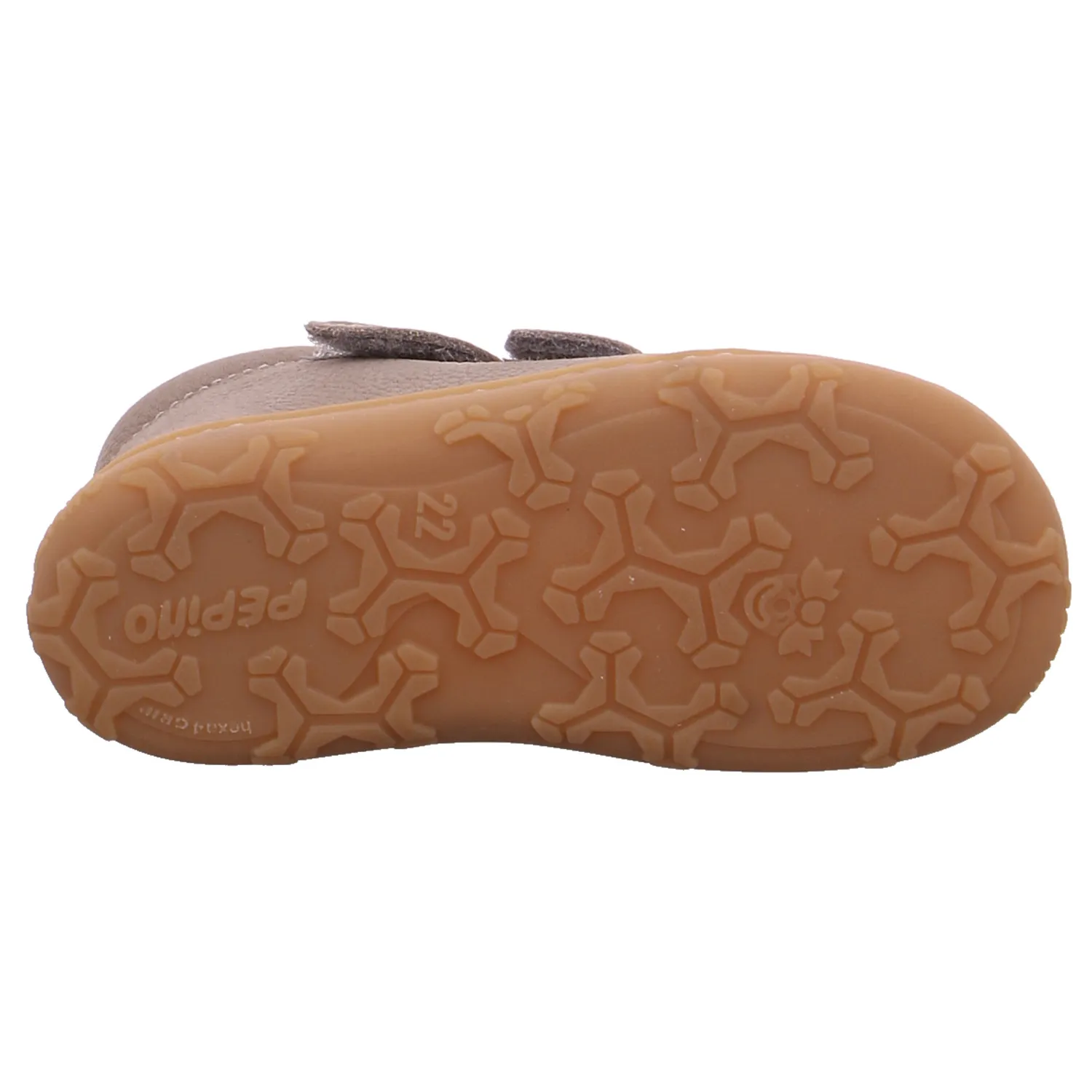 PEPINO Lauflernschuh Beige Leder  Bottine
