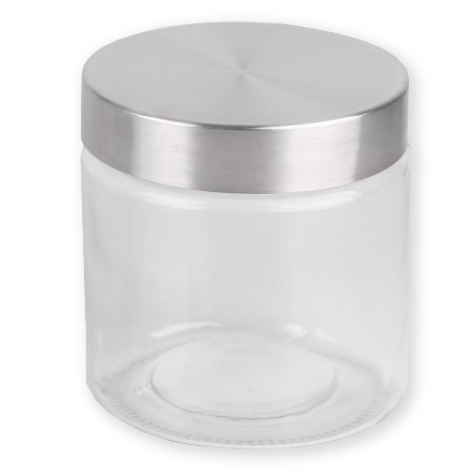 Vorratsglas - mit Edelstahldeckel - 830 ml