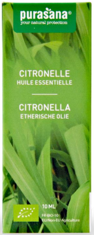 Purasana Citronelle Olie 10 ml