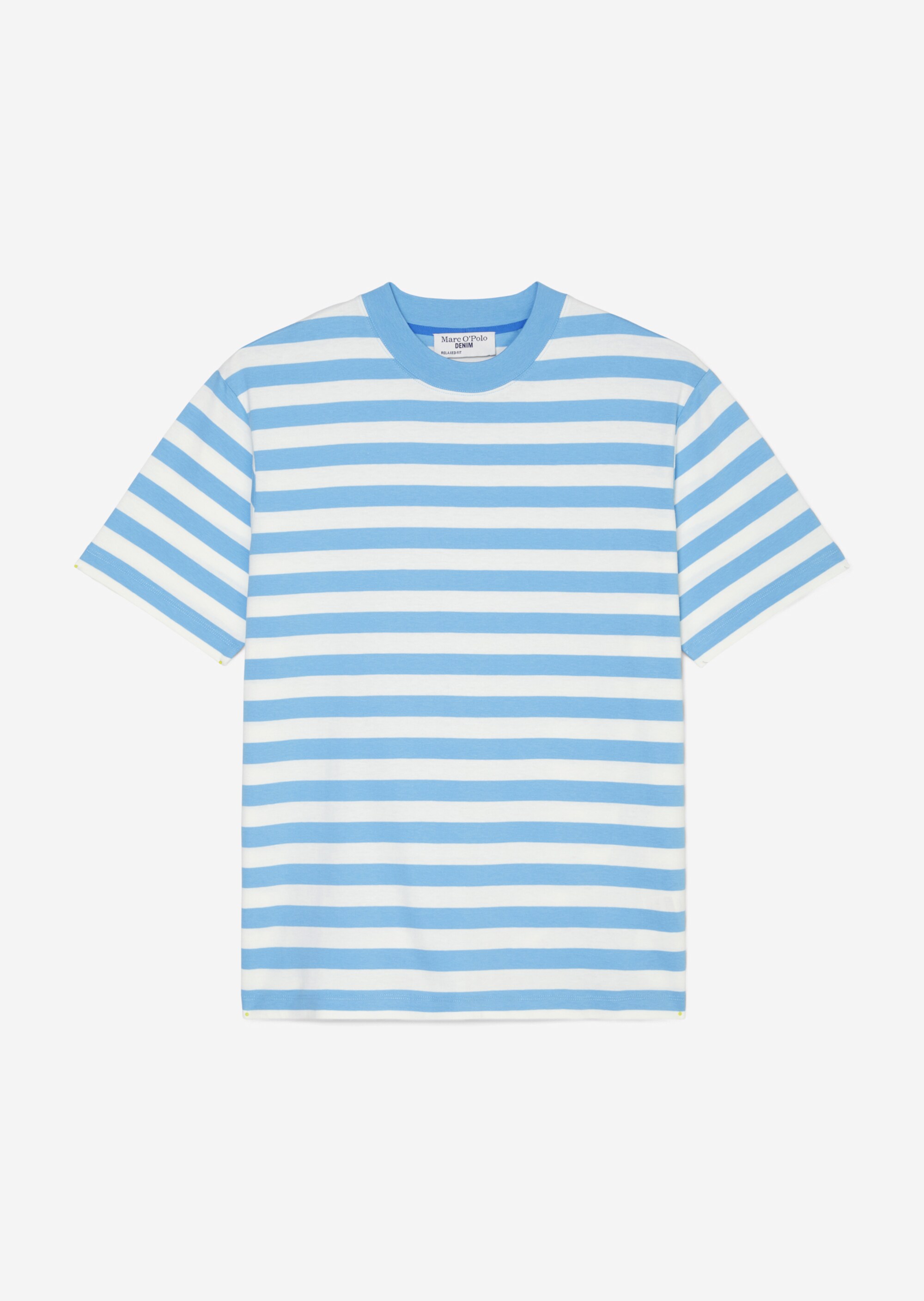 T-Shirt relaxed mit garngefärbtem Streifen-Muster