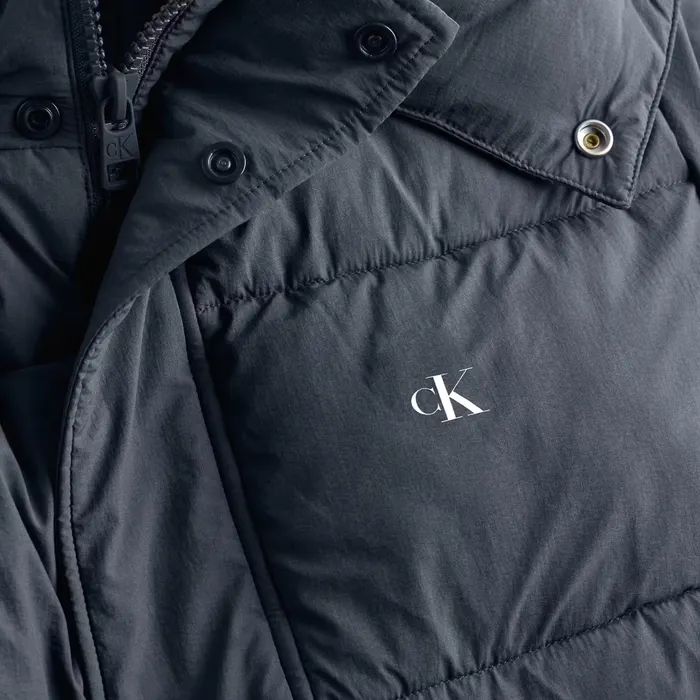 Calvin Klein Essentials Hooded Puffer Winterjas Heren