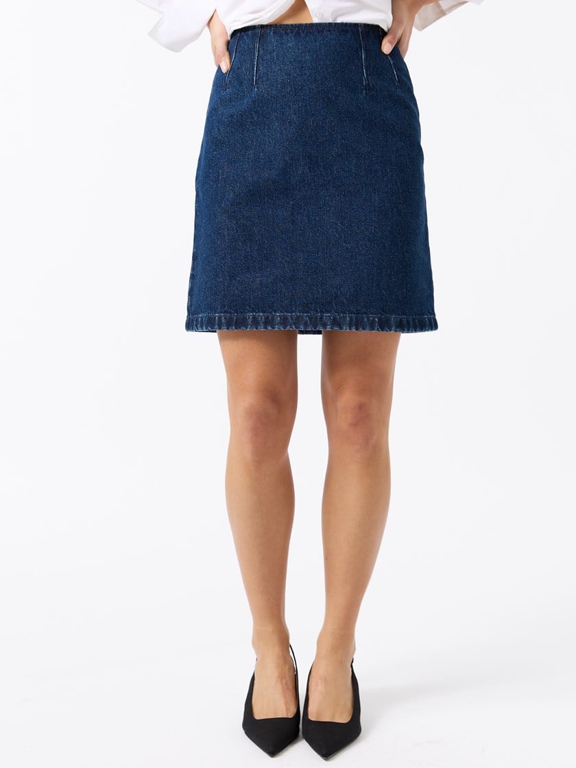 Fia denimskjørt Garmentwashed