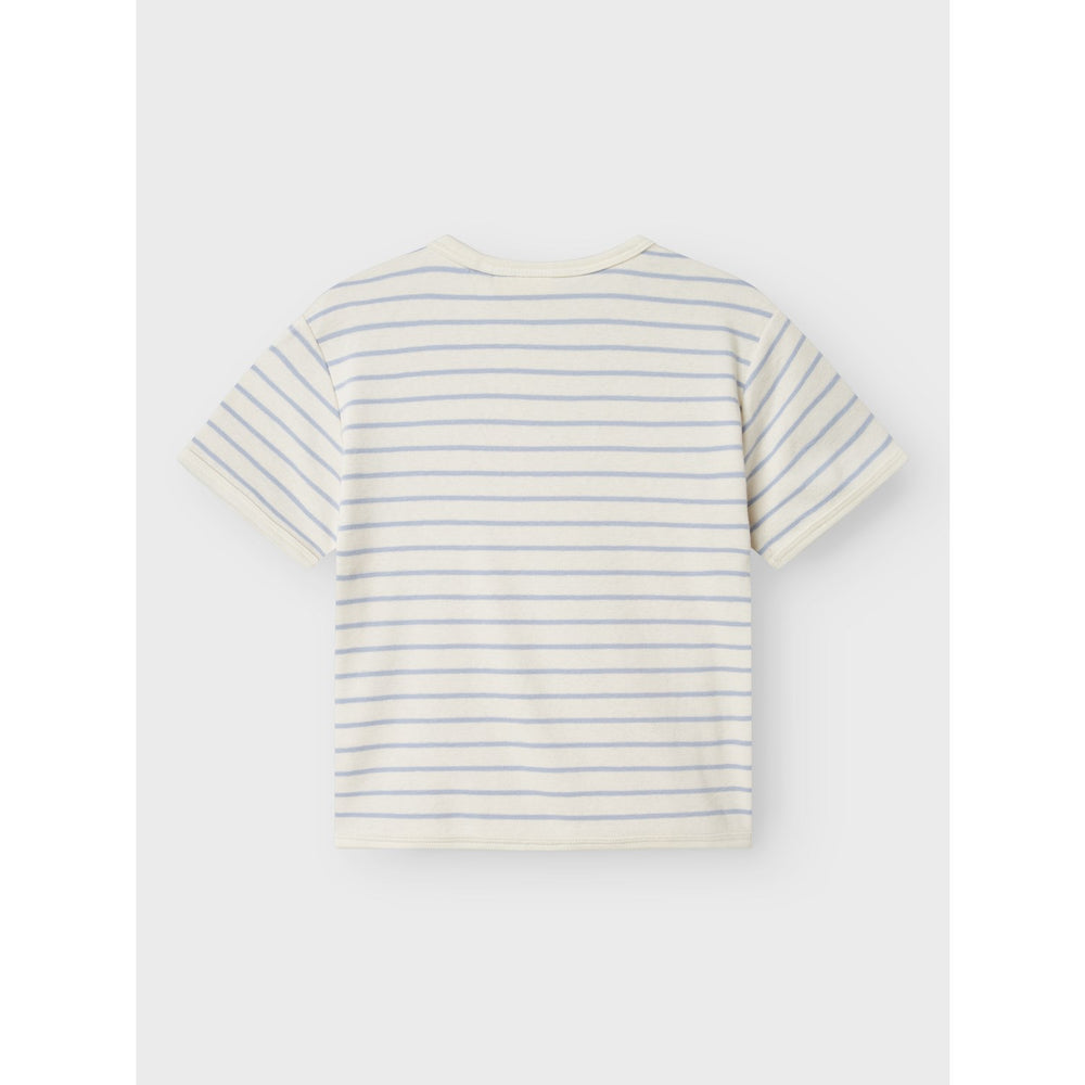 Køb Lil'Atelier Zen Blue Nmmgeo Anm Ss Loose Top Lil