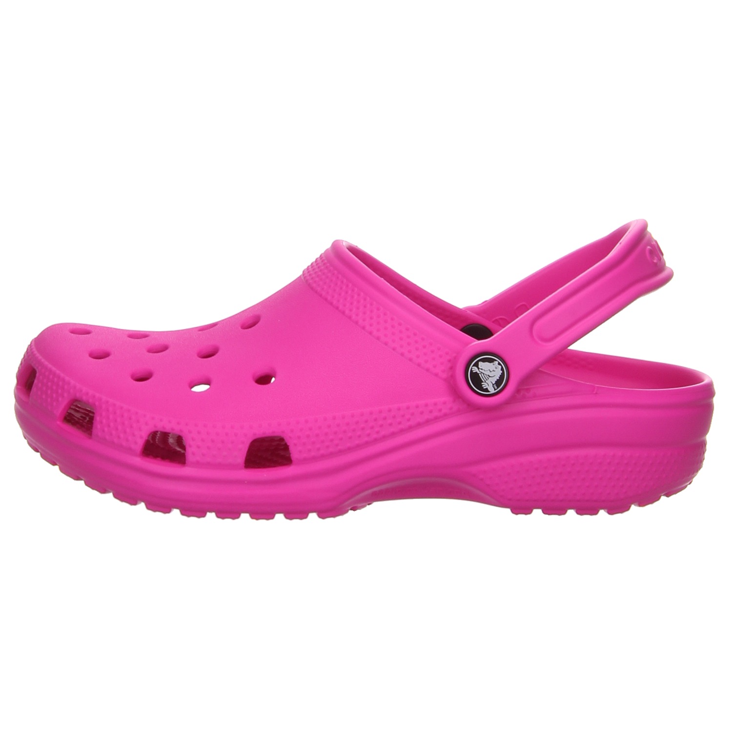 Crocs Pantolette pink rose/pink