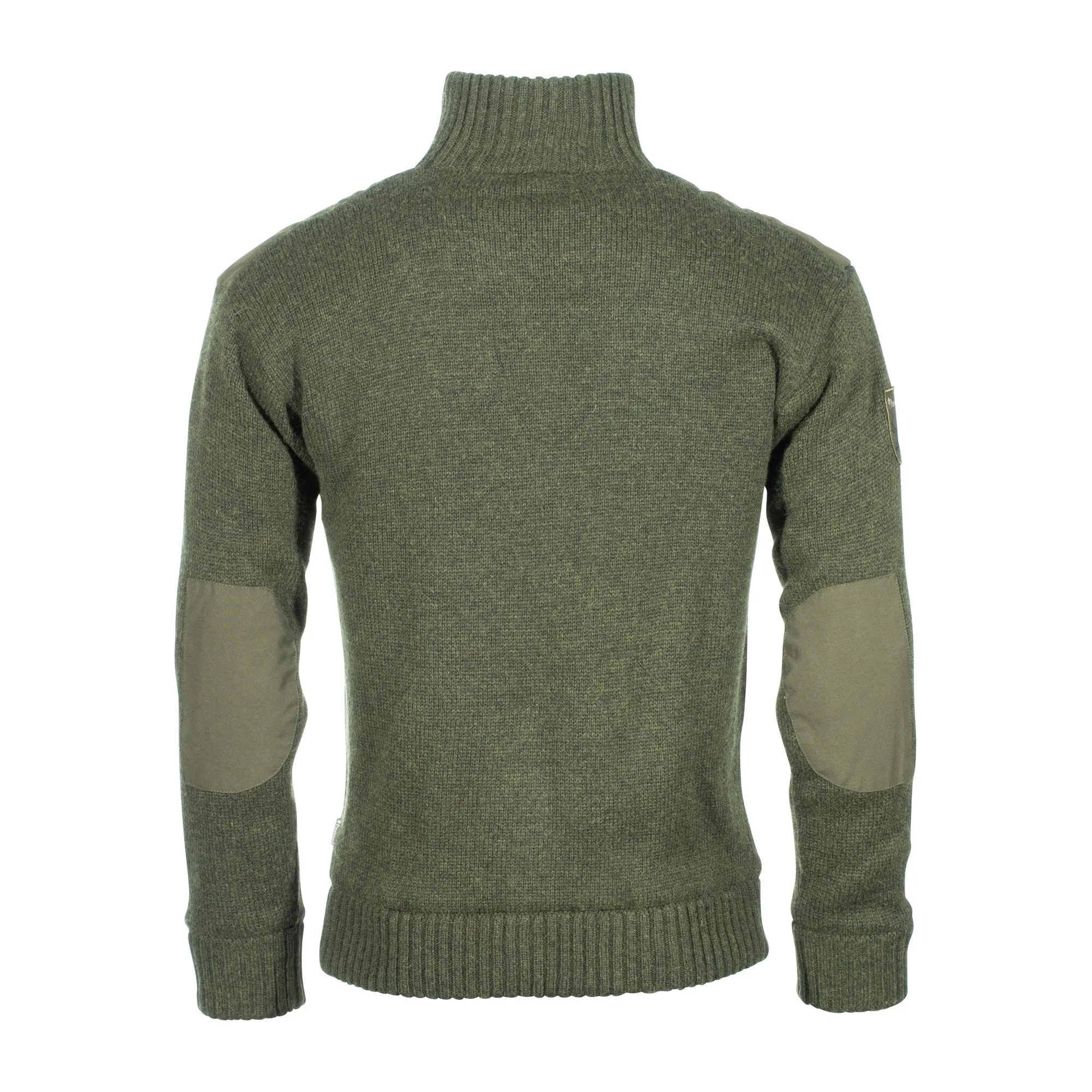 Pinewood -  Pinewood Sweater Hurricane dark green melange