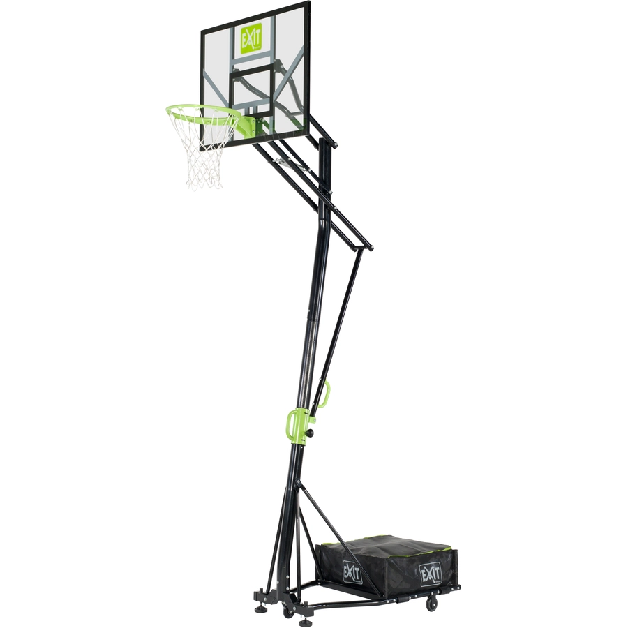 EXIT Galaxy versetzbarer Basketballkorb auf Rädern - grünschwarz