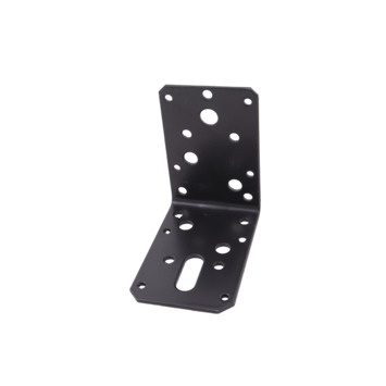 Hoekanker zwart 90x90x60 mm exclusief ril