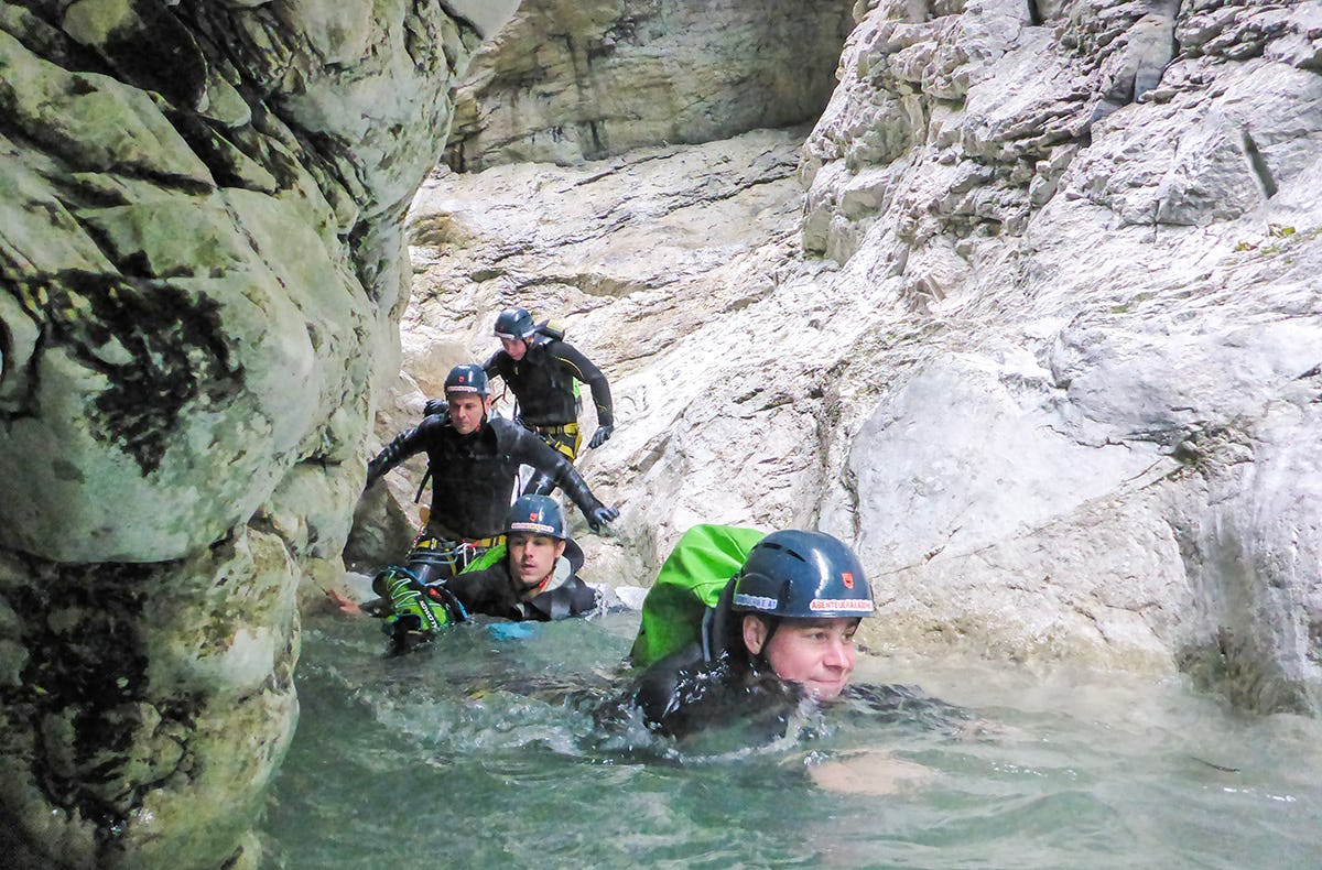 Canyoning Einsteigertour Weyregg