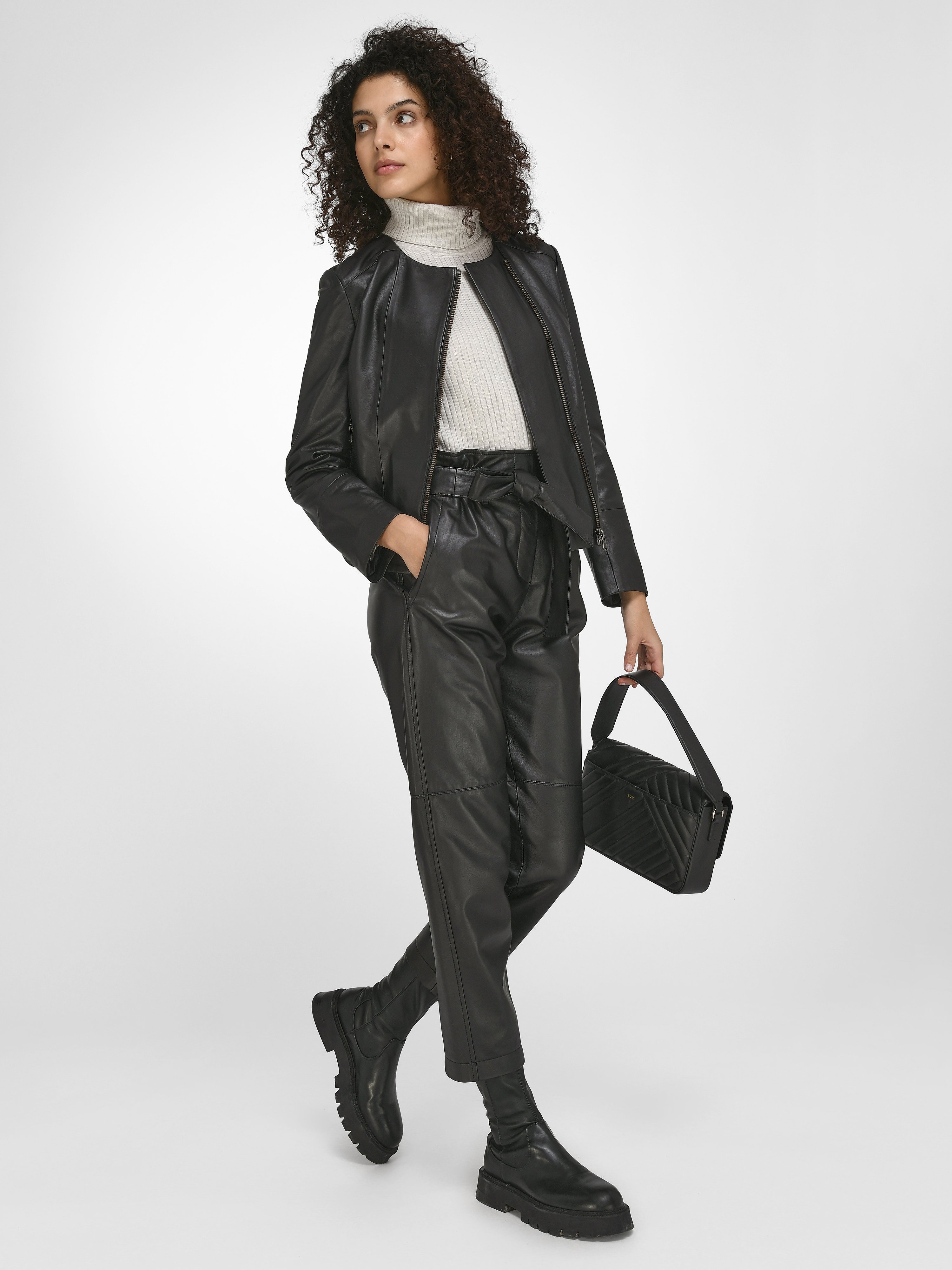 Lederjacke