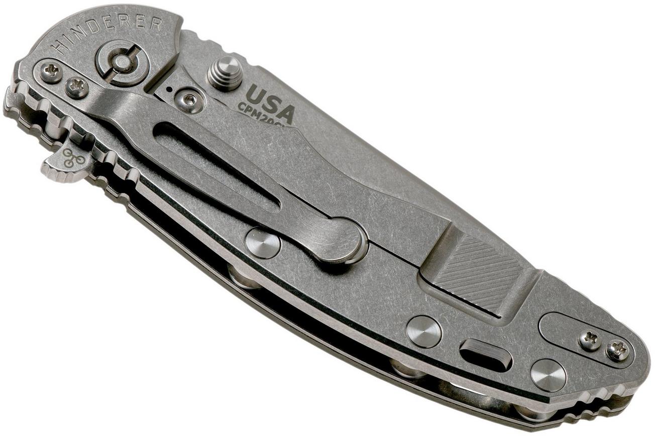 Rick Hinderer XM18 3,5” 20CV Slicer, OD Green G10 zakmes
