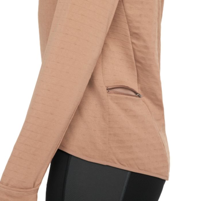 Nike Dame Trøjer Therma-Fit Element Halfzip Brun