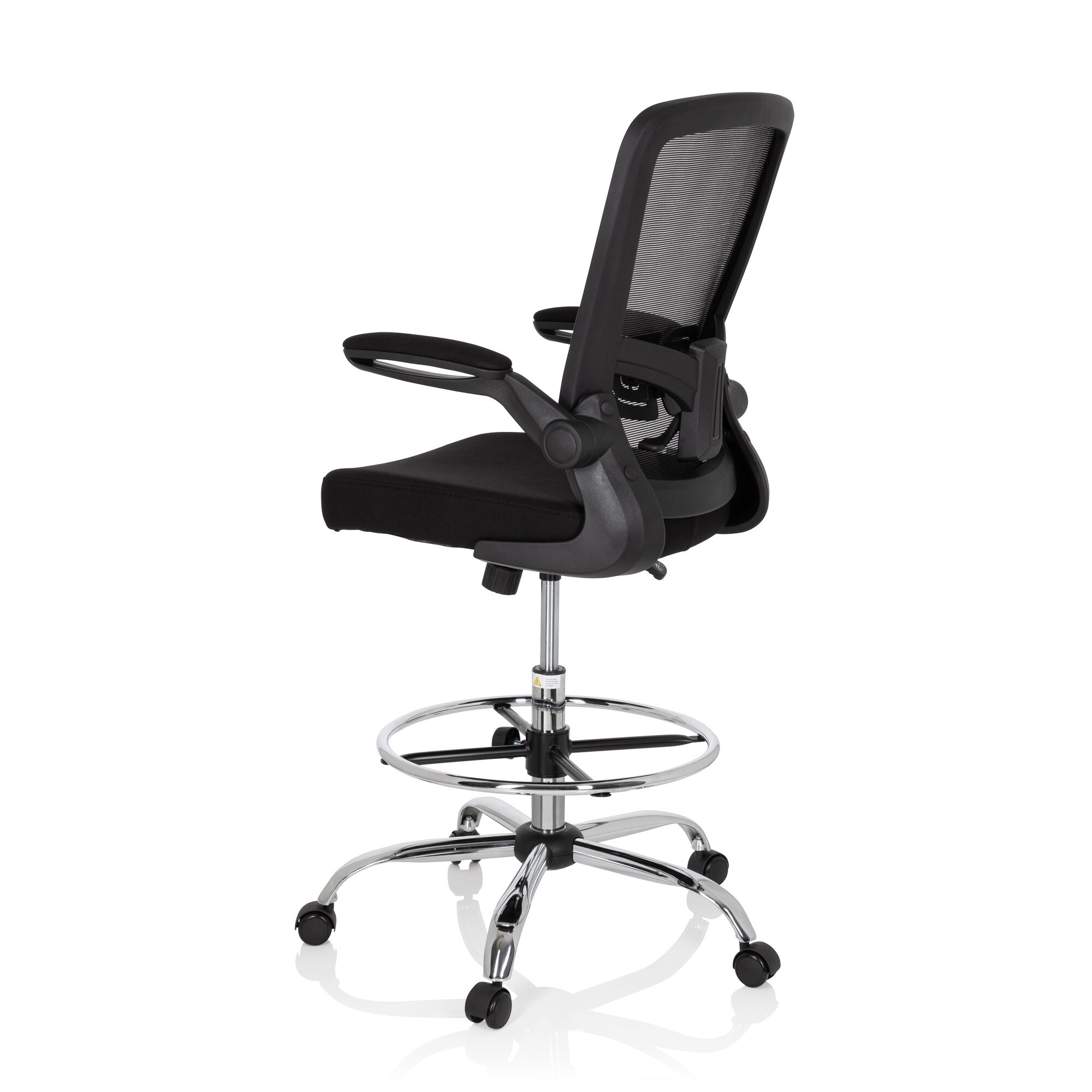 Counterstuhl VENDO WORK Stoff/Netzstoff mit Armlehnen hjh OFFICE