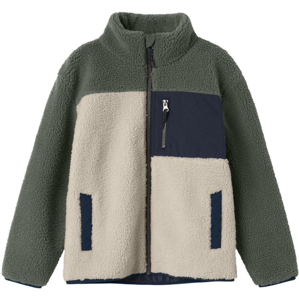 Køb Name It Peyote Nkmmonico Bamse Jakke Block