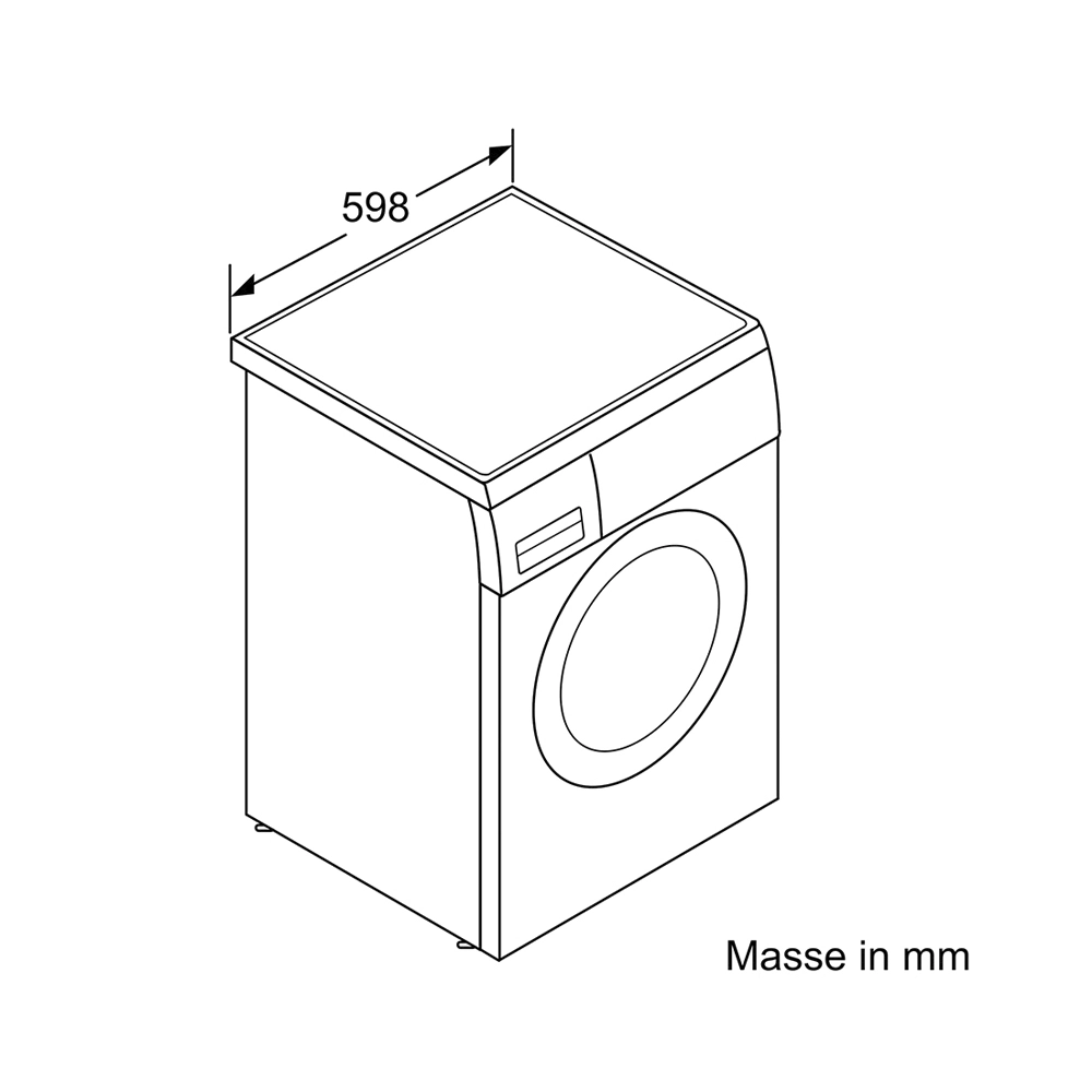 Bosch WQG233D2CH 8kg & WUU28T10CH 9kg Waschturm