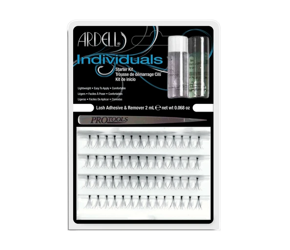 Ardell Duralash Indivudal Starter Kit Knotted Combo Black