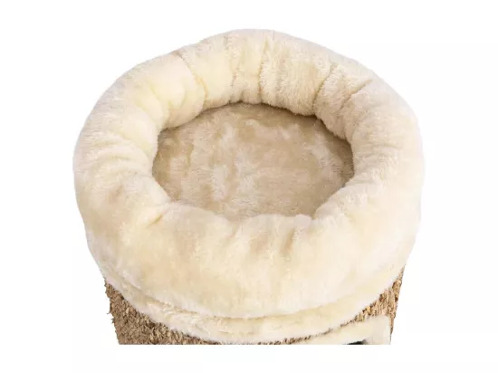 Maison pour chat avec coussin de luxe 33 cm Herbiers marins