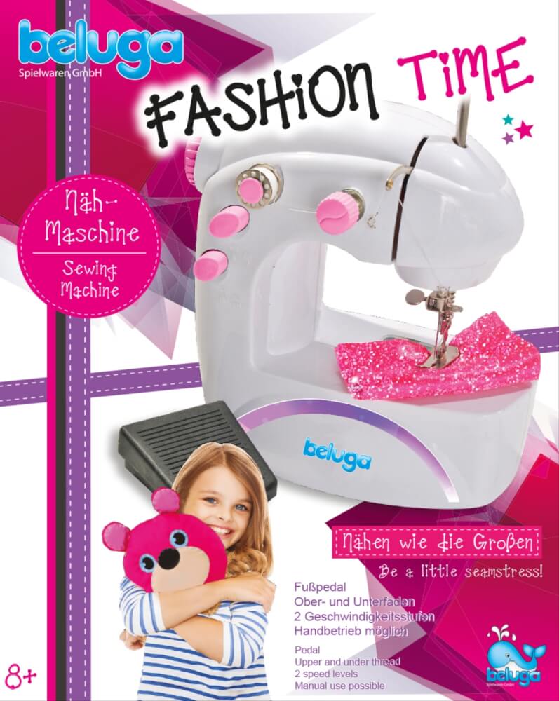 Fashion Time echte Nähmaschine für Kinder