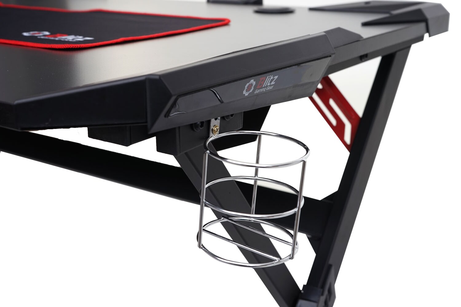 Schreibtisch MCW-F11, Computertisch Jugend-Schreibtisch, Gaming 120x75cm schwarz